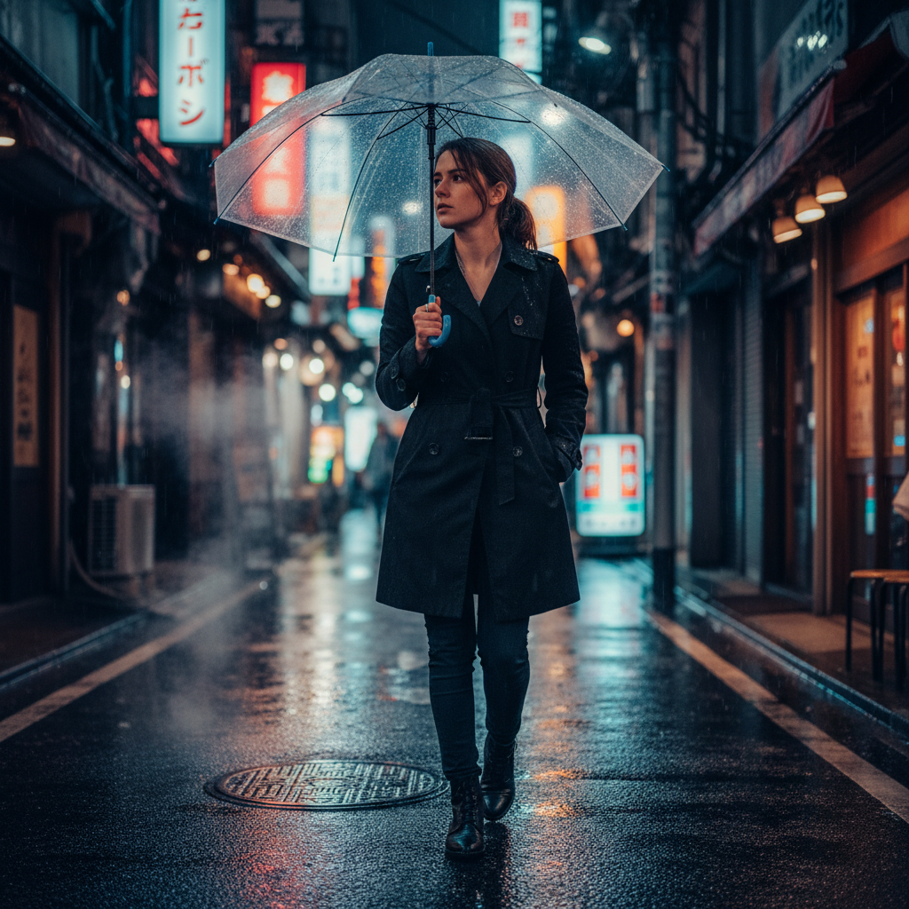 Ultra-realistic 35mm street photograph of an adult...