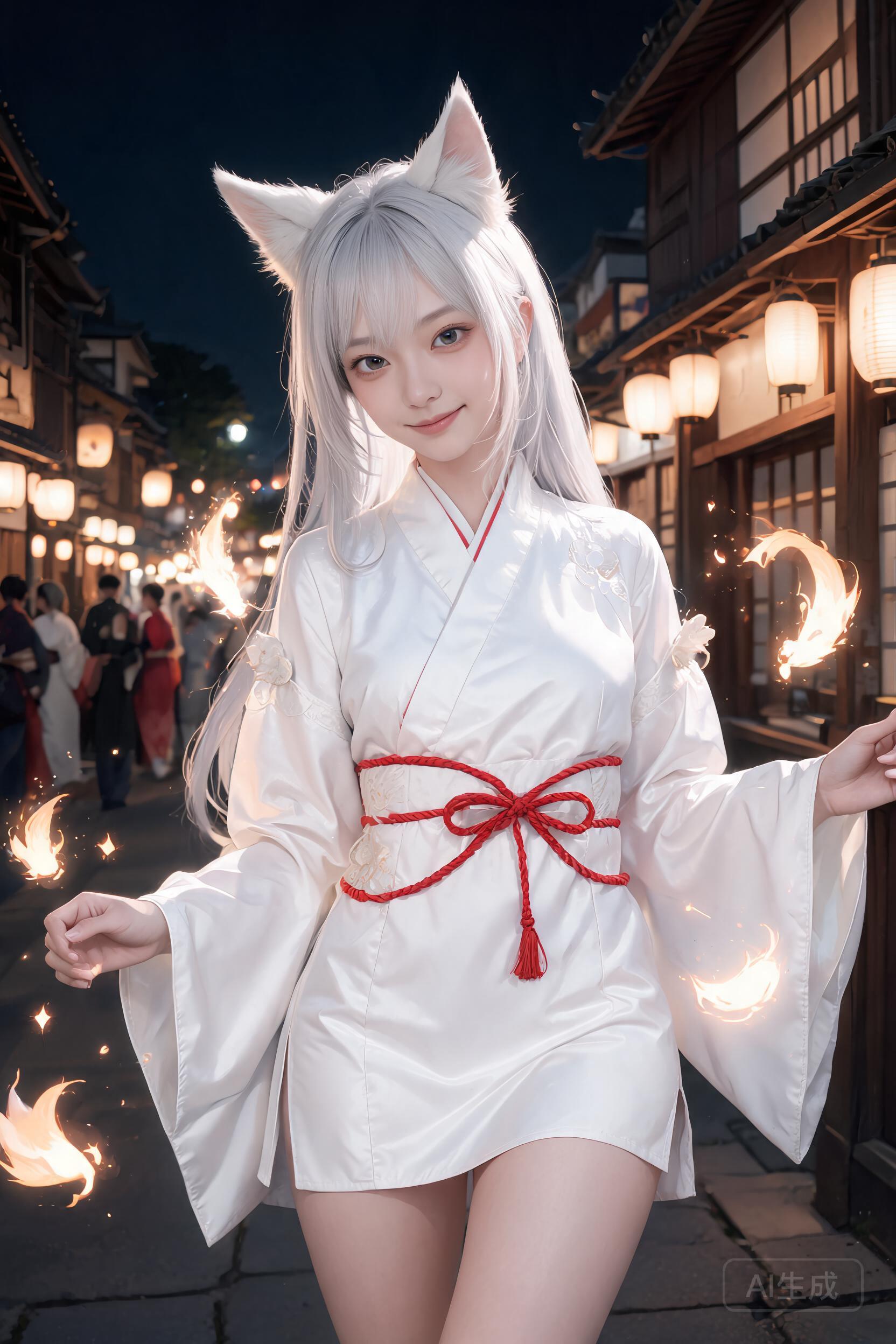Live-action anime-inspired portrait of an adult fo...